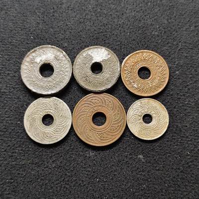【全场包邮】纯粹捡漏拍480场（免费代拍第17场） - 泰国拉玛八世各年份散币6枚一组