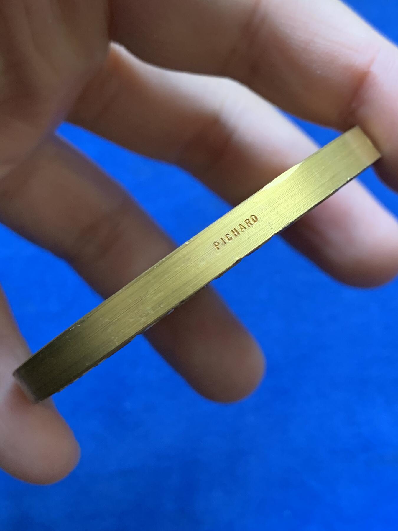 《竞宝斋》第441场 周日，周一，2场连拍 （全场包邮） 法国互助会镀金大铜章 直径64.5mm 重量161.8g