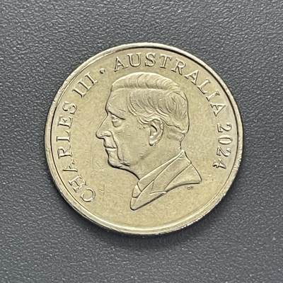 回流1123 - 澳大利亚2024年5分 查尔斯3世 针鼹