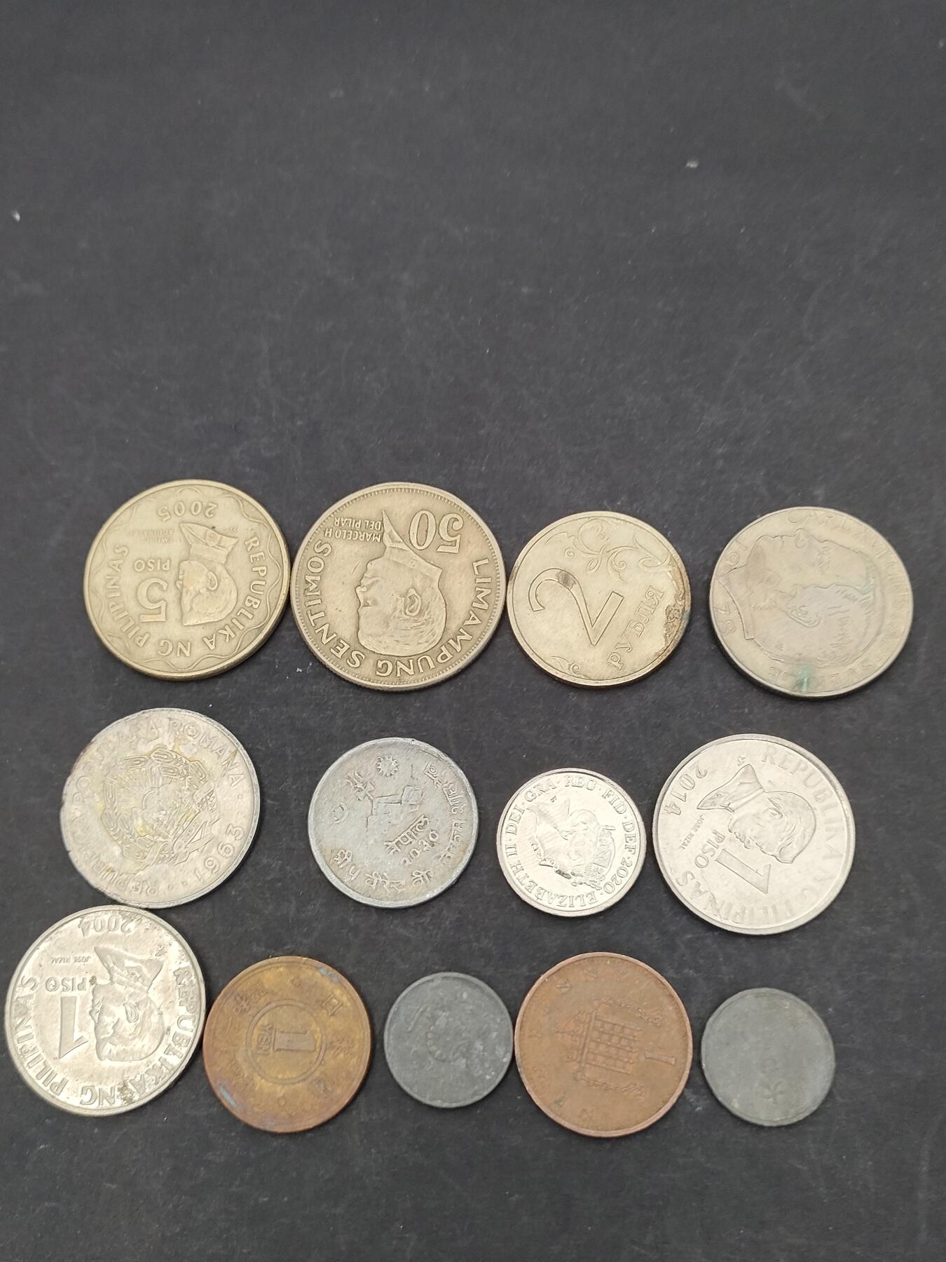 猩哥外币小铺➨【第203场】 钱币13个