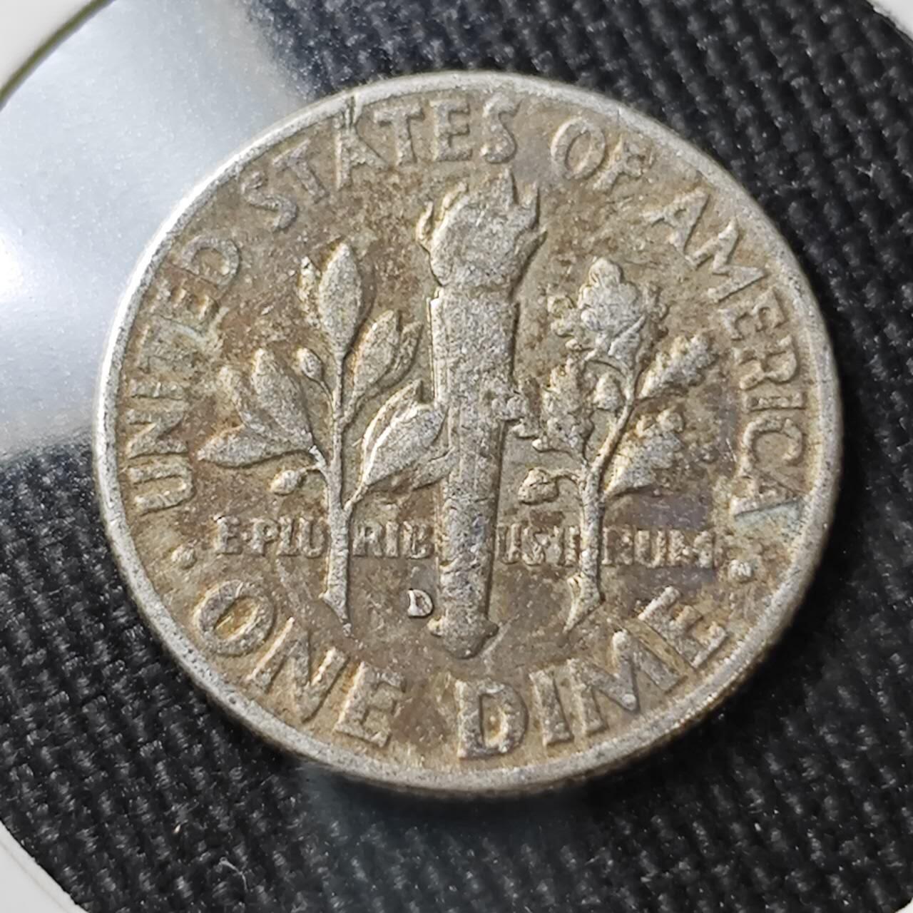 KK钱币收藏小铺 （套币 好品/批量散币 银币）专场  2月预留时间 周末发货   1961美国10分银币