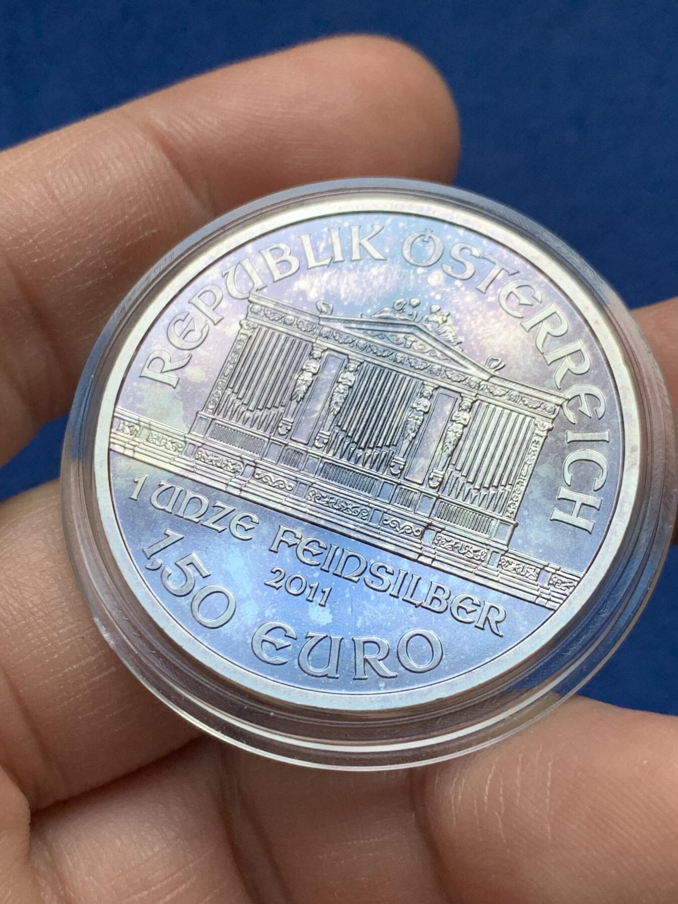 《竞宝斋》第441场 周日，周一，2场连拍 （全场包邮） 奥地利维也纳音乐会1.5欧银币