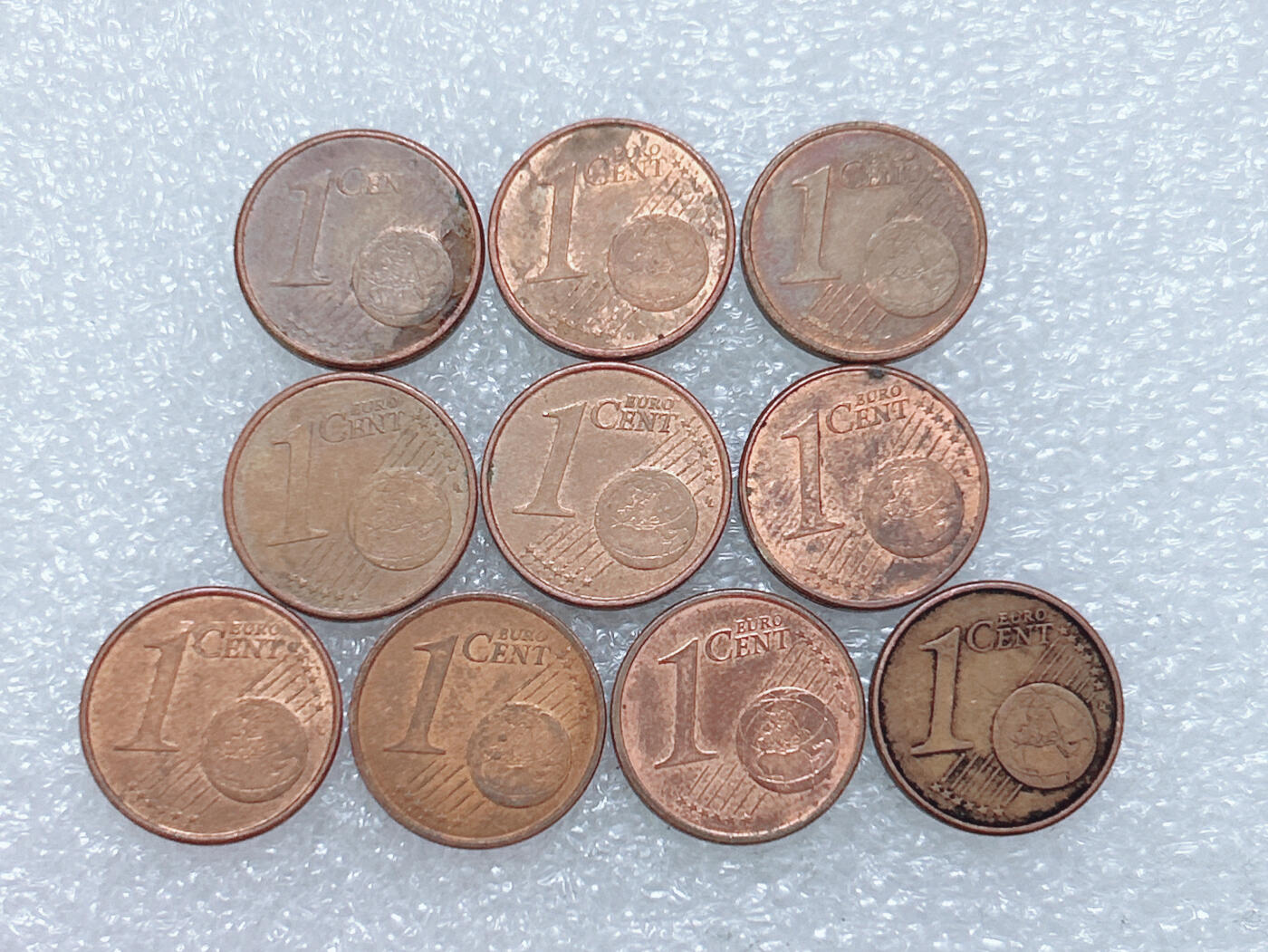 第一海外回流一元起拍收藏 散集专场  第271期 欧盟法国1欧分硬币 10枚