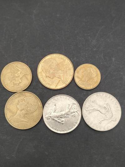 猩哥外币小铺➨【第203场】 - 法国6个