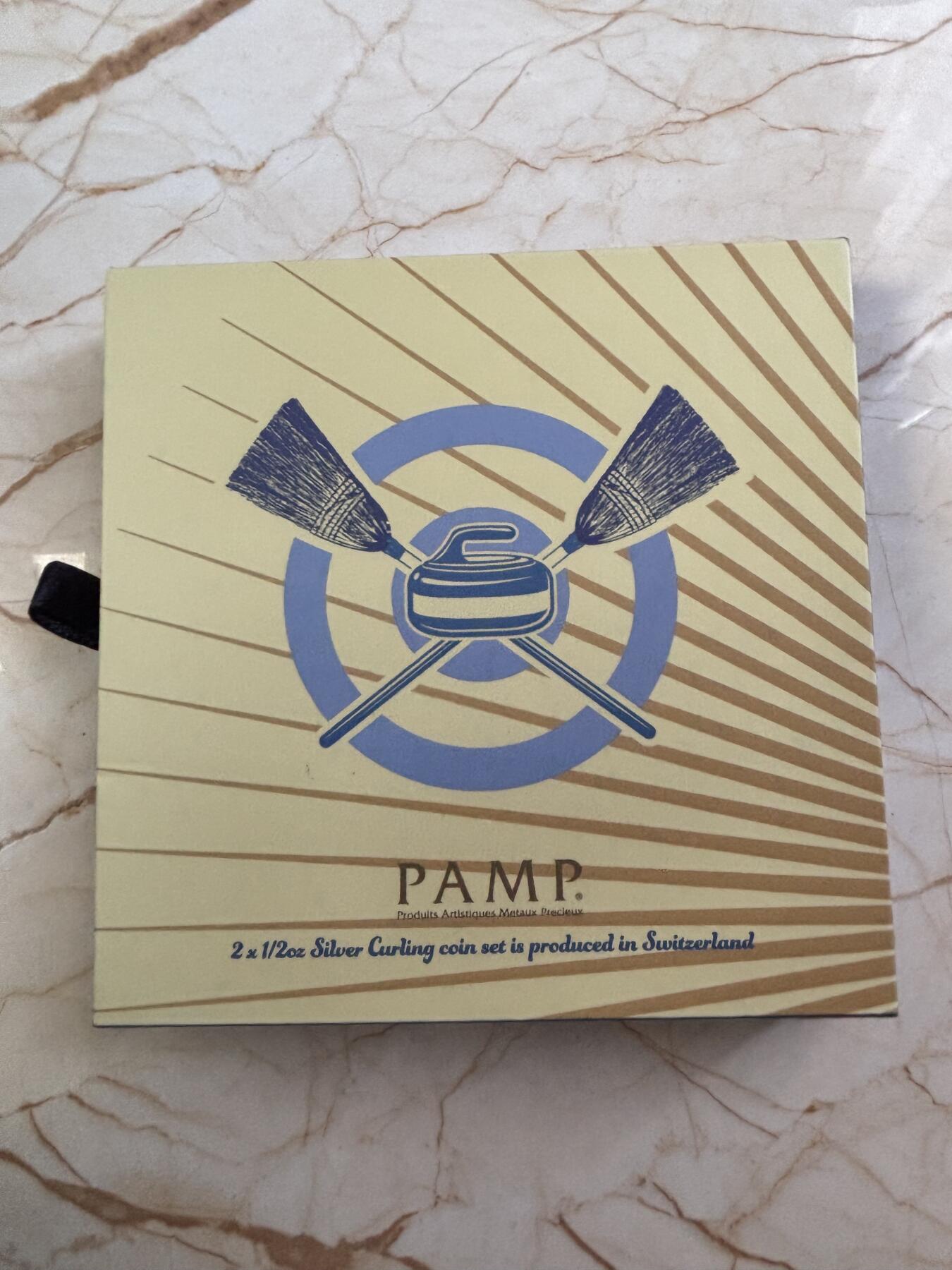 第183期拍卖  所罗门2022年传统体育体育系列冰壶运动银币2枚套，9999银，1/2盎司*2，发行3000枚