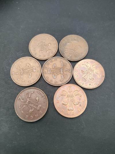 猩哥外币小铺➨【第203场】 - 英国7个