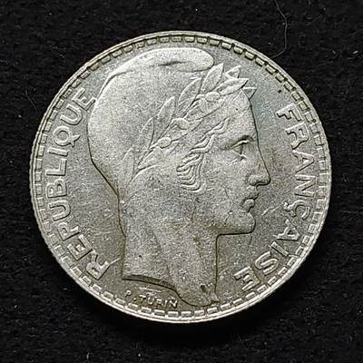 【全场包邮】纯粹捡漏拍480场（免费代拍第17场） - 法国1938年10法郎银币