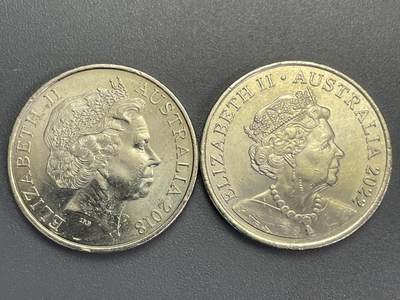 回流1123 - 澳大利亚21世纪20分鸭嘴兽 老年版女王两种