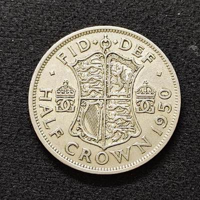 【全场包邮】纯粹捡漏拍480场（免费代拍第17场） - 英国1950年乔治六世半克朗