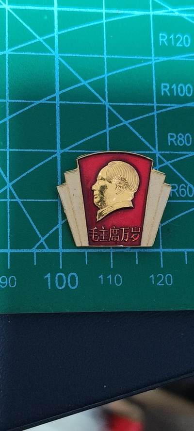 极美品小章 - 🔥🔥毛主席万岁🔥🔥毛主席像章，