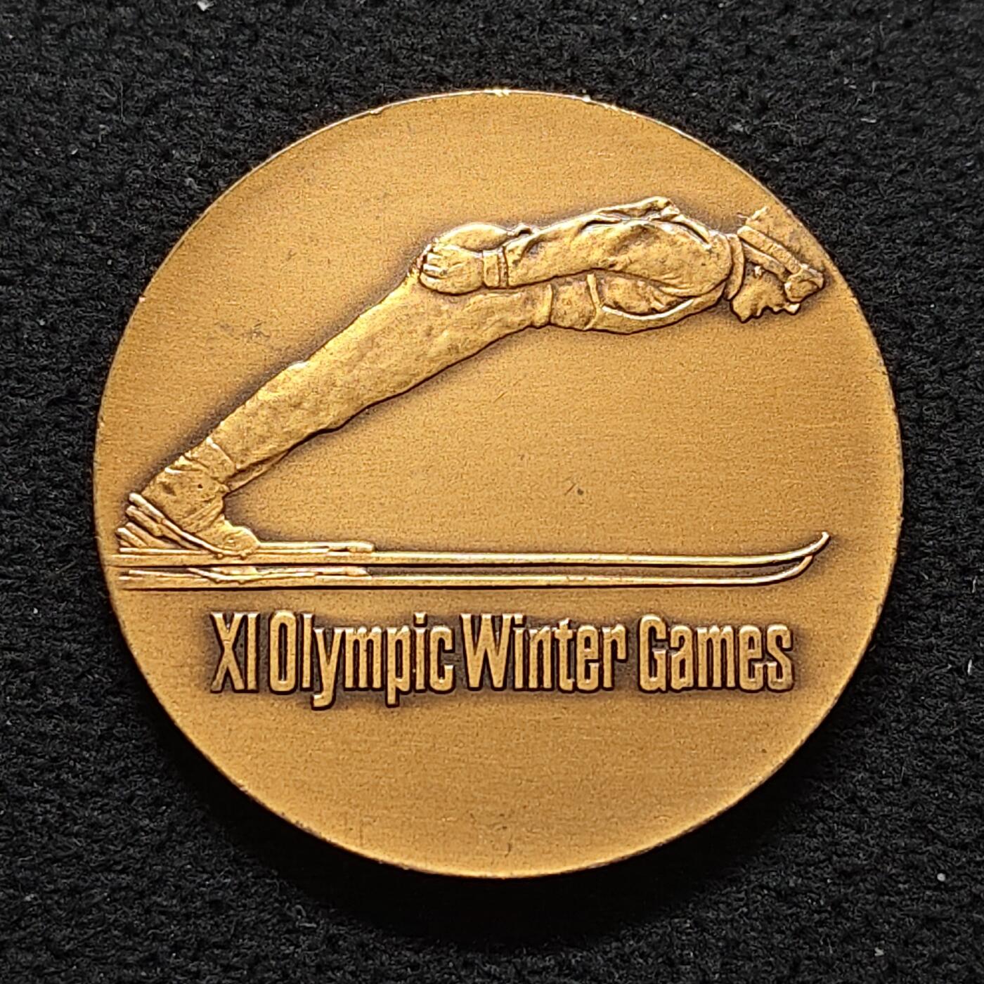 【全场包邮】纯粹捡漏拍480场（免费代拍第17场） 【纪念章】日本1972年札幌冬奥会造币局官方发行纪念章