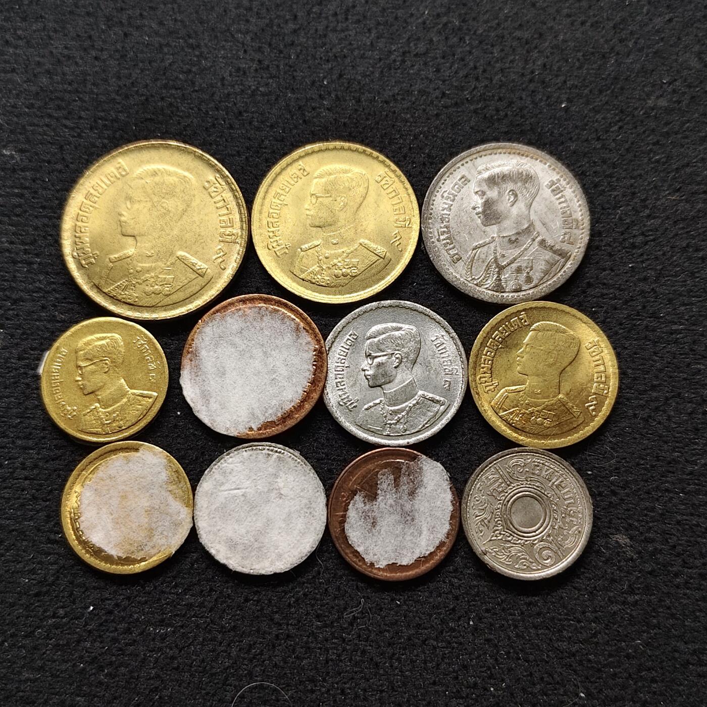 【全场包邮】纯粹捡漏拍480场（免费代拍第17场） 泰国拉玛九世各年份散币11枚一组