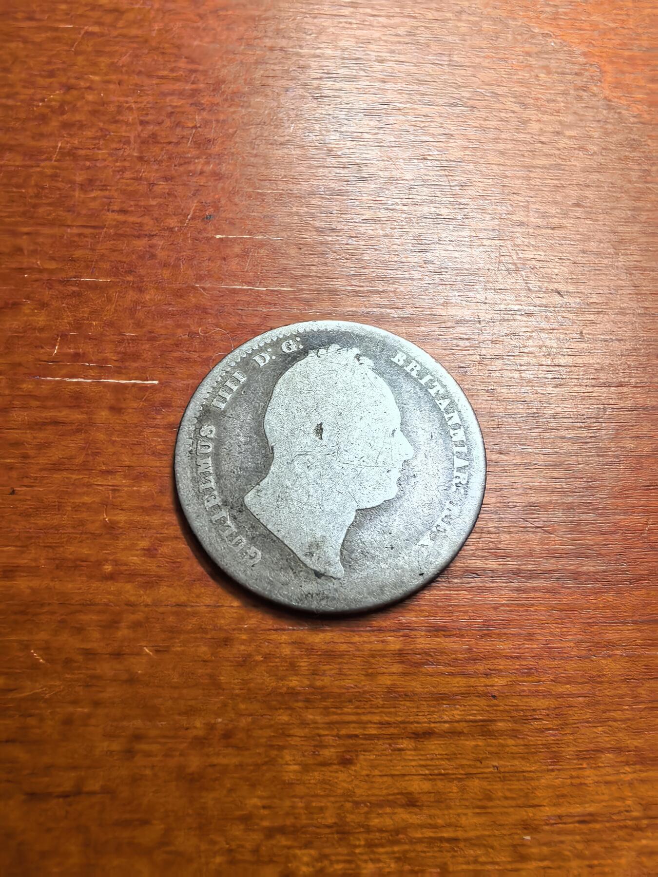 长老汇蛇年精选第七十七场拍卖 1836英国威廉四世1先令银币，克书F12也要30美金