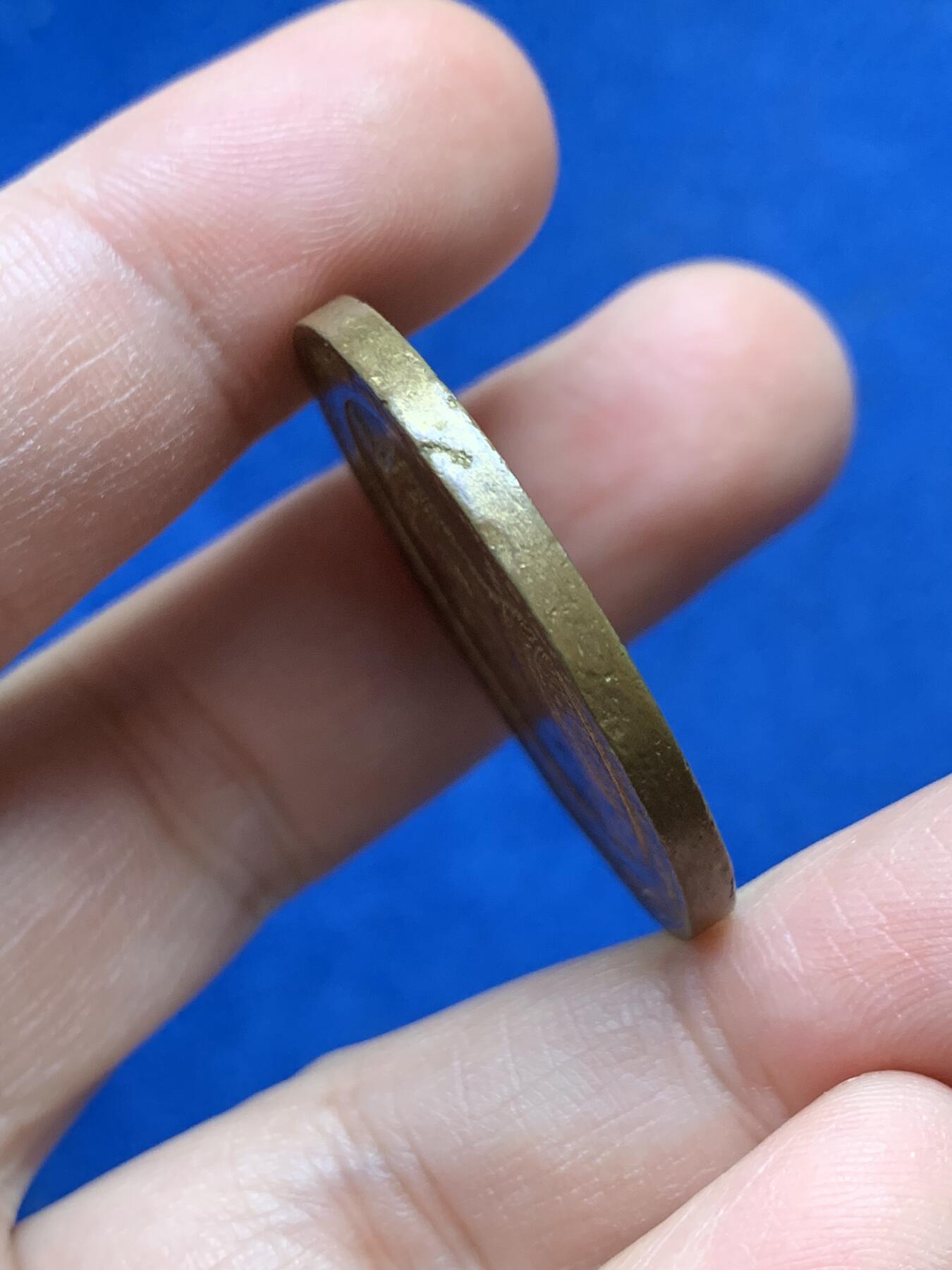 《竞宝斋》第441场 周日，周一，2场连拍 （全场包邮） 英国1937年乔治六世加冕纪念铜章，直径35mm，重18.2克