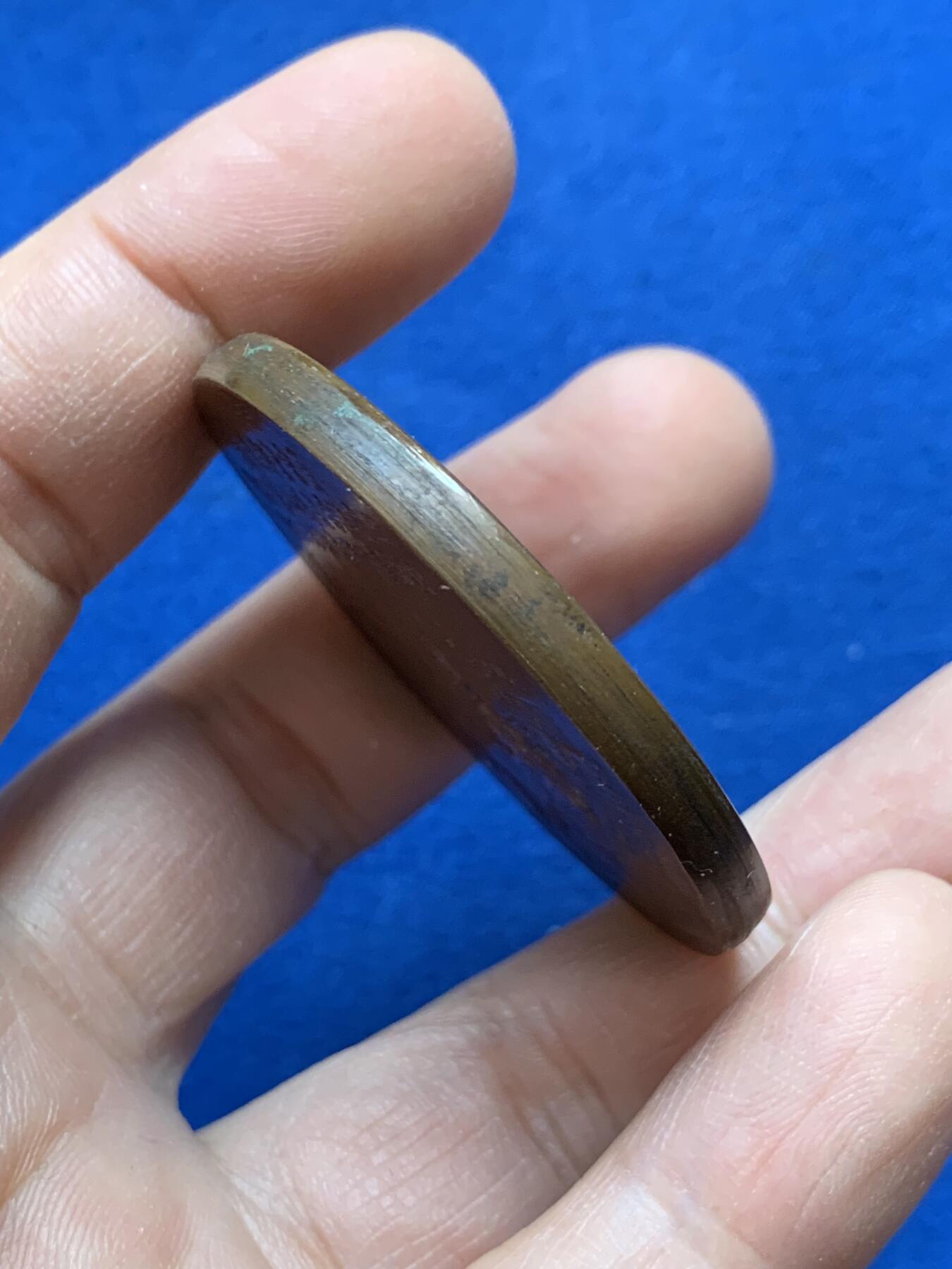 《竞宝斋》第441场 周日，周一，2场连拍 （全场包邮） 小日本 铜牌，直径46.5MM，60.15克 细节见图