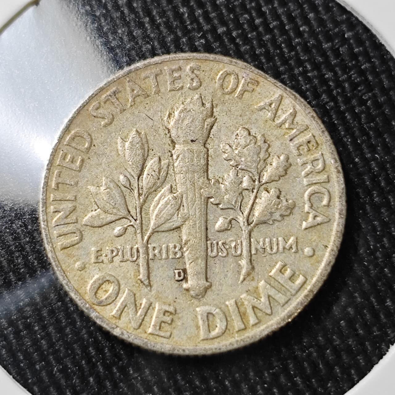 KK钱币收藏小铺 （套币 好品/批量散币 银币）专场  2月预留时间 周末发货   1964美国10分银币