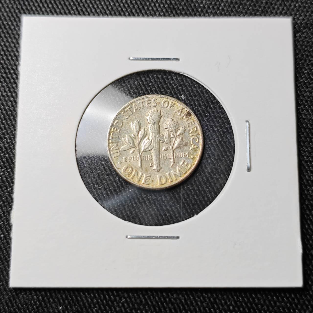 KK钱币收藏小铺 （套币 好品/批量散币 银币）专场  2月预留时间 周末发货   1964美国10分银币