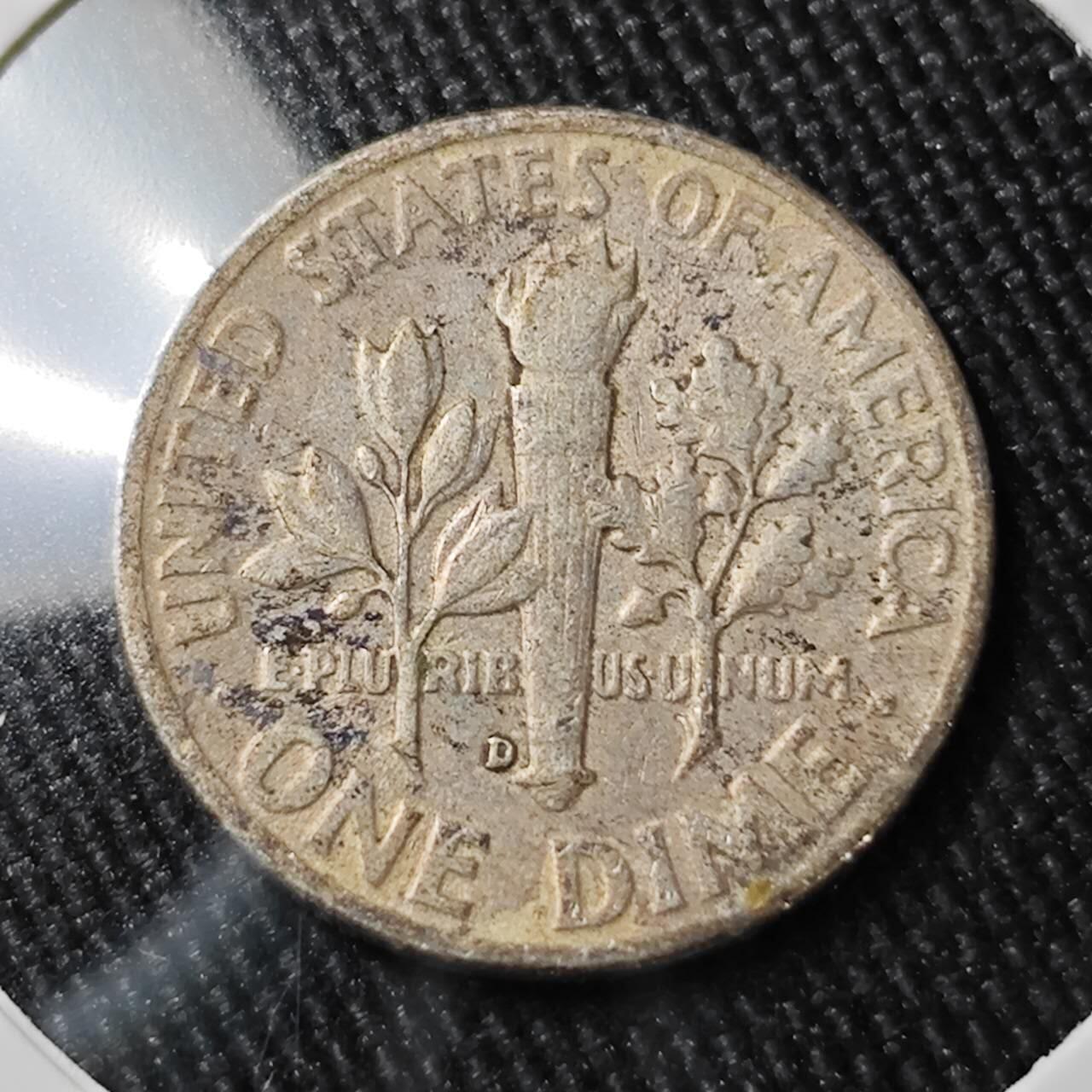 KK钱币收藏小铺 （套币 好品/批量散币 银币）专场  2月预留时间 周末发货   1948美国10分银币