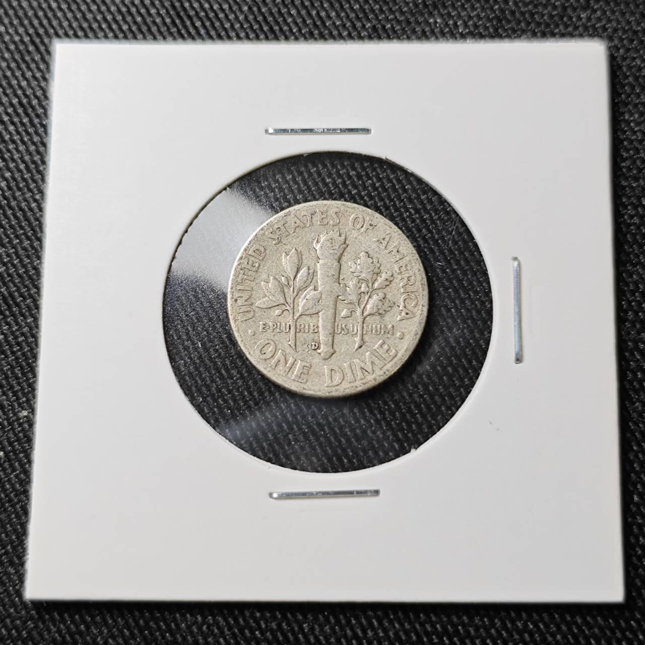 KK钱币收藏小铺 （套币 好品/批量散币 银币）专场  2月预留时间 周末发货   1948美国10分银币