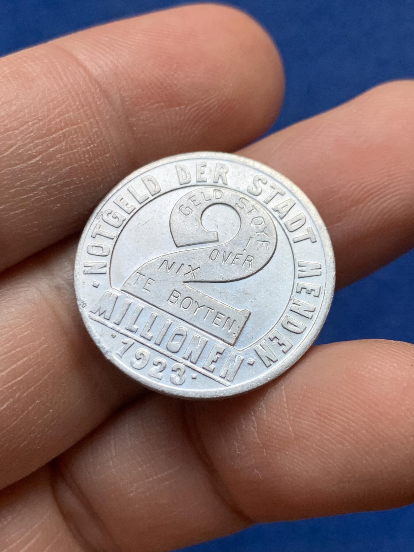 《竞宝斋》第441场 周日，周一，2场连拍 （全场包邮） 德紧门登市1923年200w马克