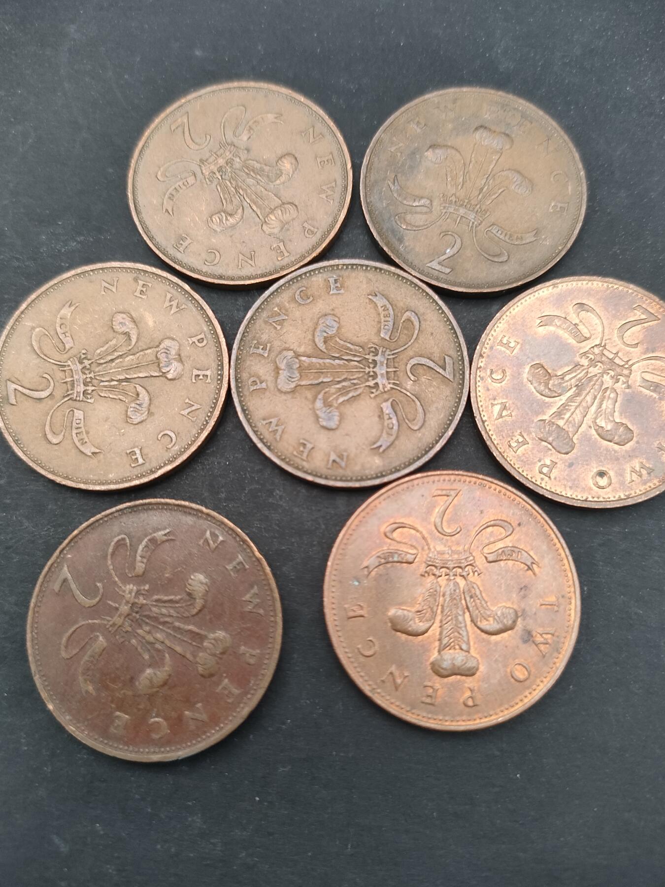 猩哥外币小铺➨【第203场】 英国7个