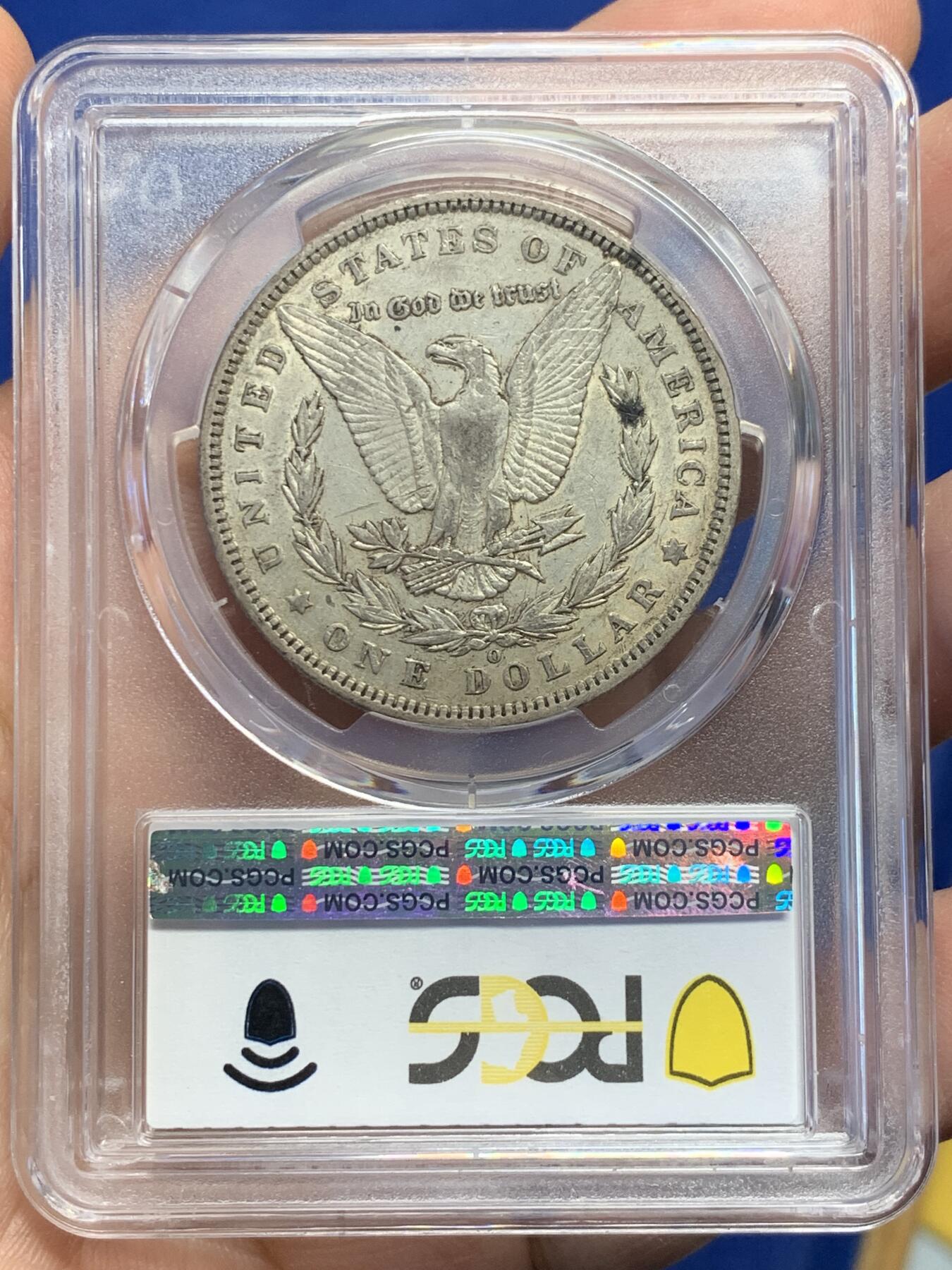 《竞宝斋》第441场 周日，周一，2场连拍 （全场包邮） PCGS XF45 美国 1894年 1美元 摩根银币 摩根光论年份的三大特年之一 摩根党不可或缺的年份