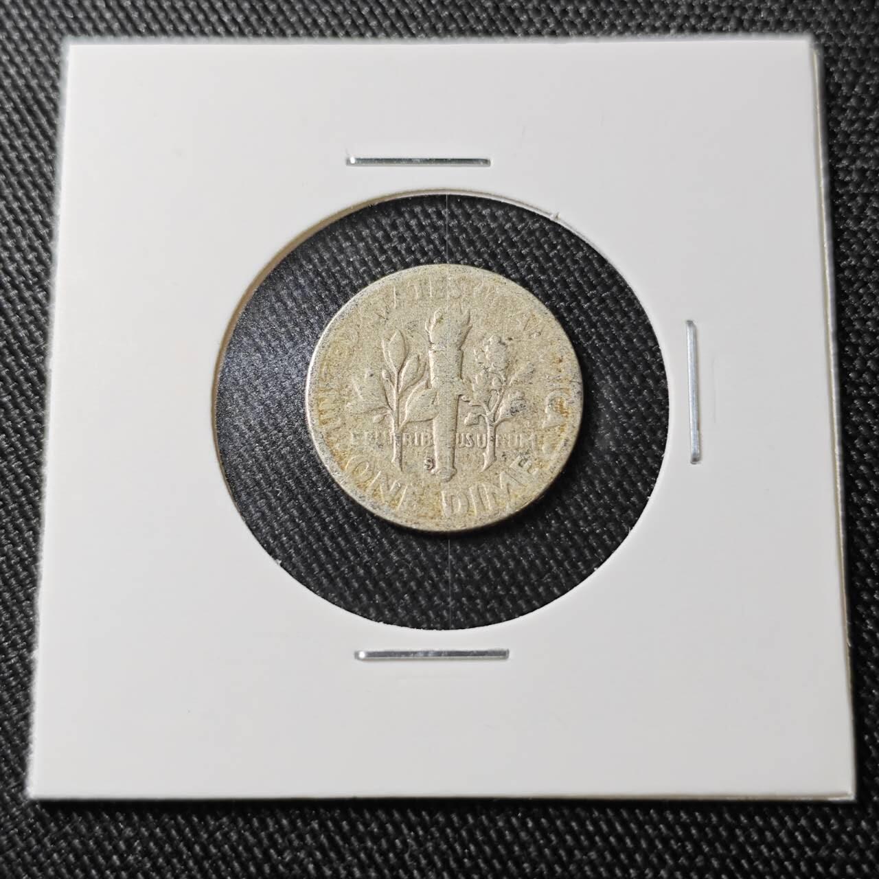 KK钱币收藏小铺 （套币 好品/批量散币 银币）专场  2月预留时间 周末发货   1946美国10分银币