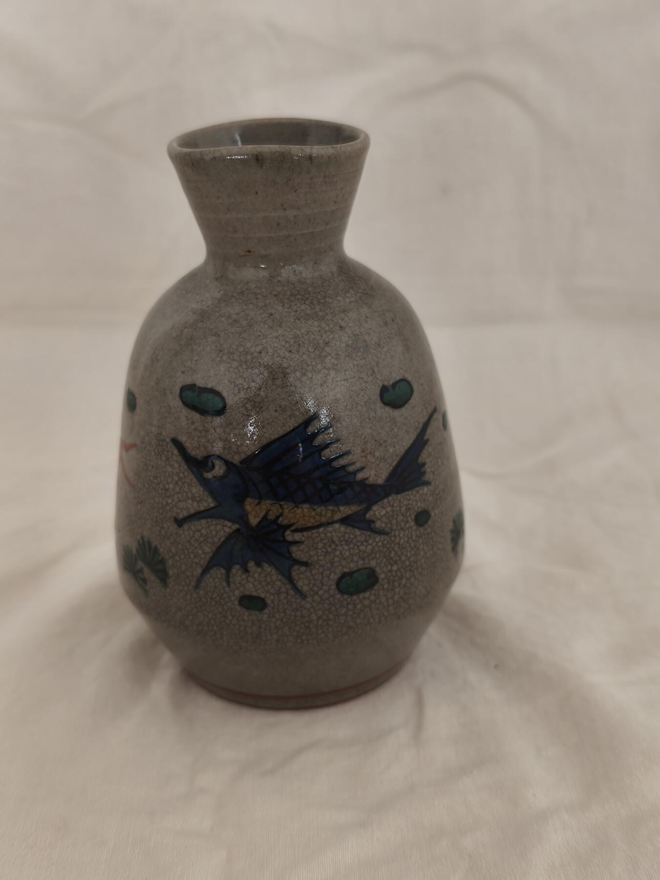 海外回流精品拍卖11.30 日本回流九谷诸陶小花瓶一只