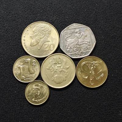 【全场包邮】纯粹捡漏拍480场（免费代拍第17场） - 塞浦路斯各年份6枚套币