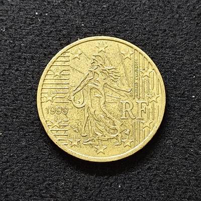 【全场包邮】纯粹捡漏拍480场（免费代拍第17场） - 法国1999年首发版50欧分