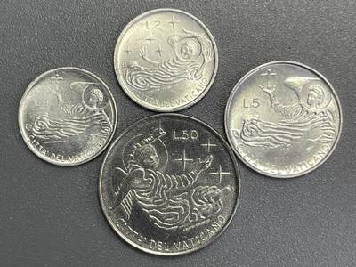 回流1123 - 梵蒂冈4枚