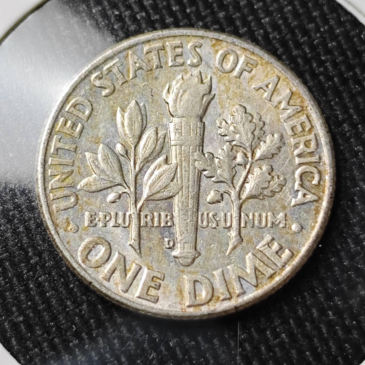 KK钱币收藏小铺 （套币 好品/批量散币 银币）专场  2月预留时间 周末发货   1964美国10分银币