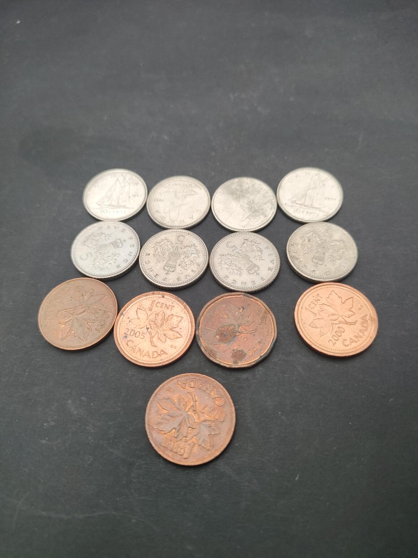 猩哥外币小铺➨【第203场】 钱币13个