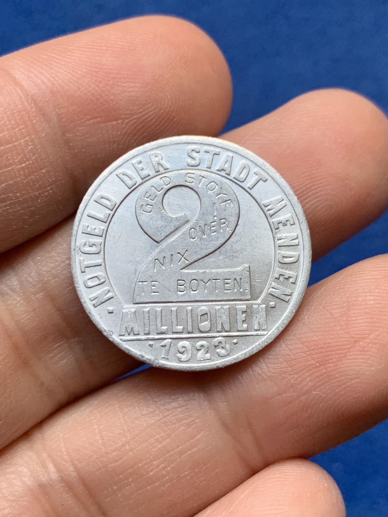 《竞宝斋》第441场 周日，周一，2场连拍 （全场包邮） 德紧门登市1923年200w马克