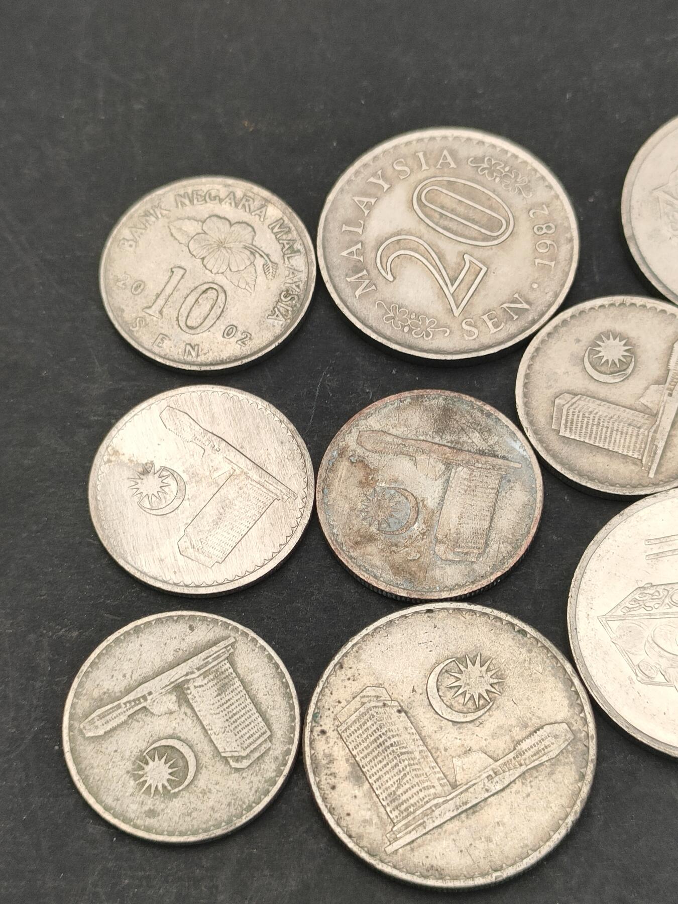 猩哥外币小铺➨【第203场】 马来西亚13个