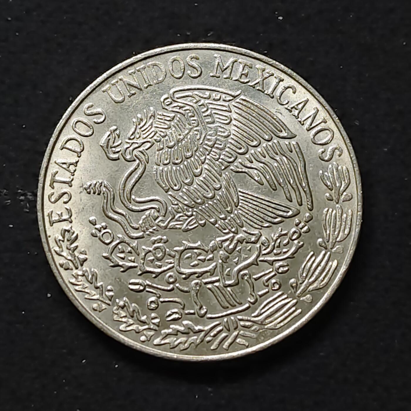 【全场包邮】纯粹捡漏拍480场（免费代拍第17场） 墨西哥1976年5比索-文森特·格雷罗