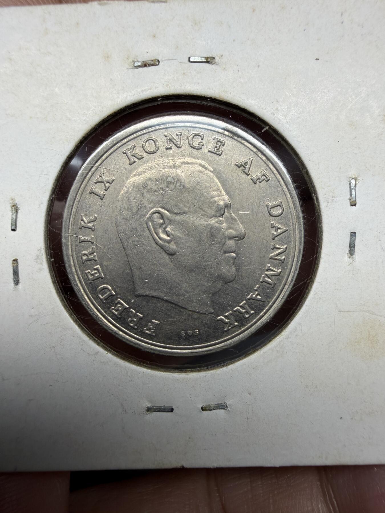 2025年集古藏今外币拍卖第十期-第9场—（总第289拍），可以寄存60天，满160元包邮。 1972年丹麦1克朗