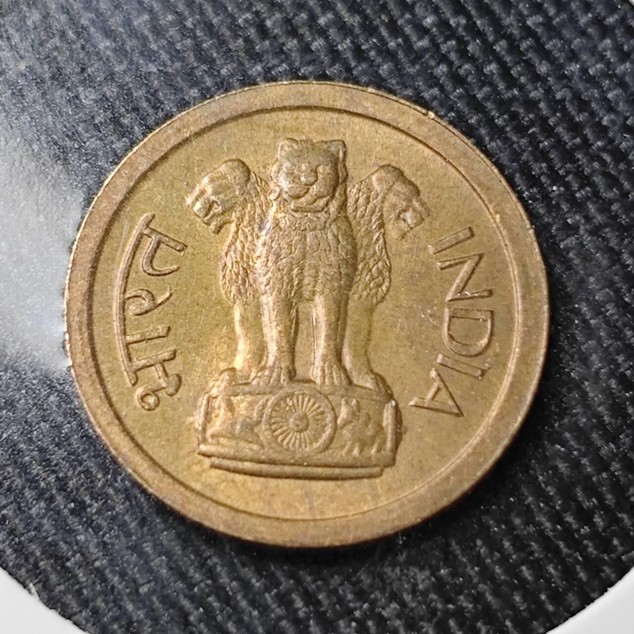 KK钱币收藏小铺 （套币 好品/批量散币 银币）专场  2月预留时间 周末发货  1964印度1派沙铜币 好品