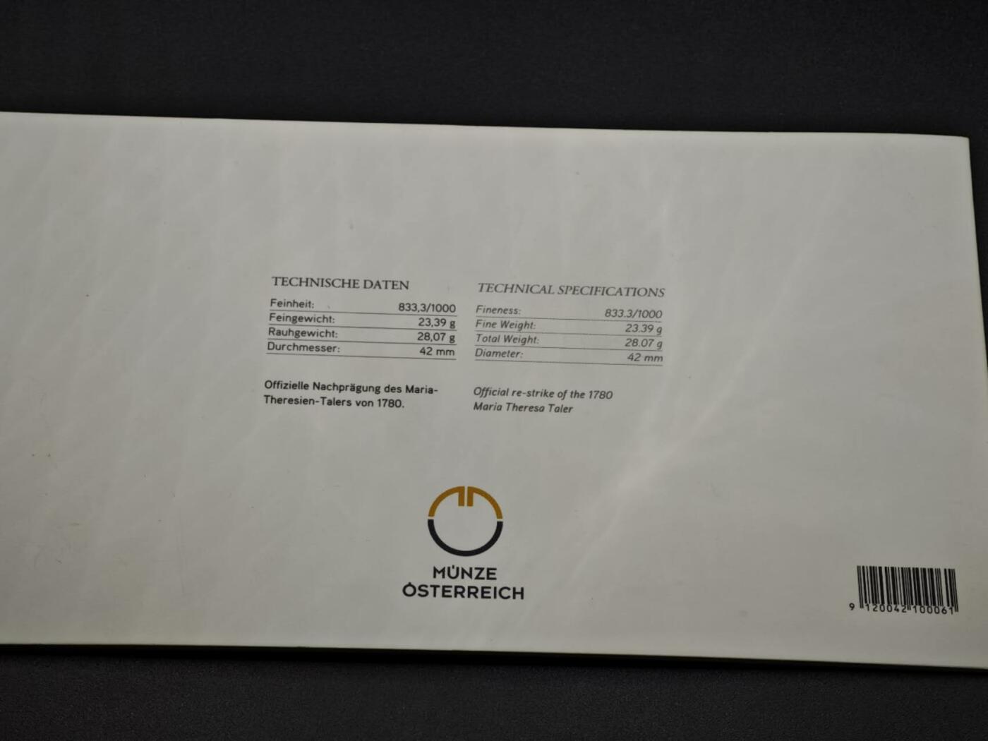 【淘币小摊】实时拍第八百零八拍   银币套币场   满百包邮可预留二周 每周一统一发货   奥地利大奶妈银币造币厂原封装