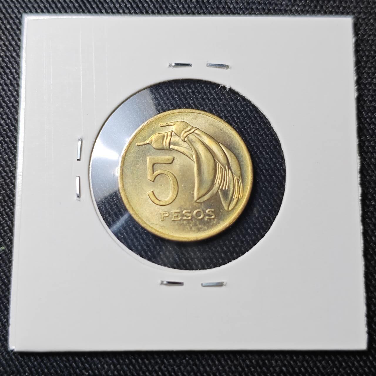 KK钱币收藏小铺 （套币 好品/批量散币 银币）专场  2月预留时间 周末发货  1969乌拉圭5比索 好品铜币