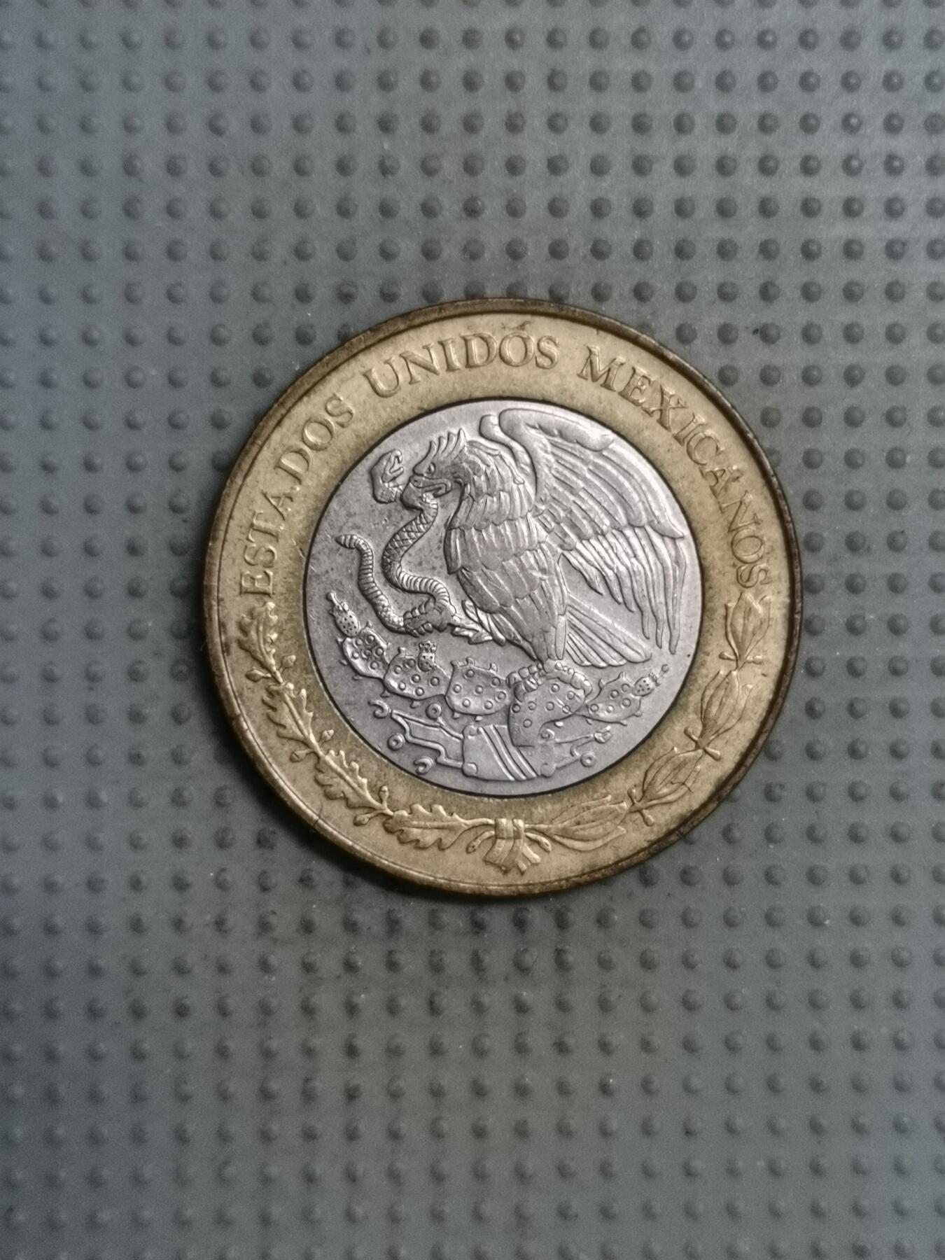 2025年第124场各国散币拍卖（总第124场） 墨西哥1998年10比索