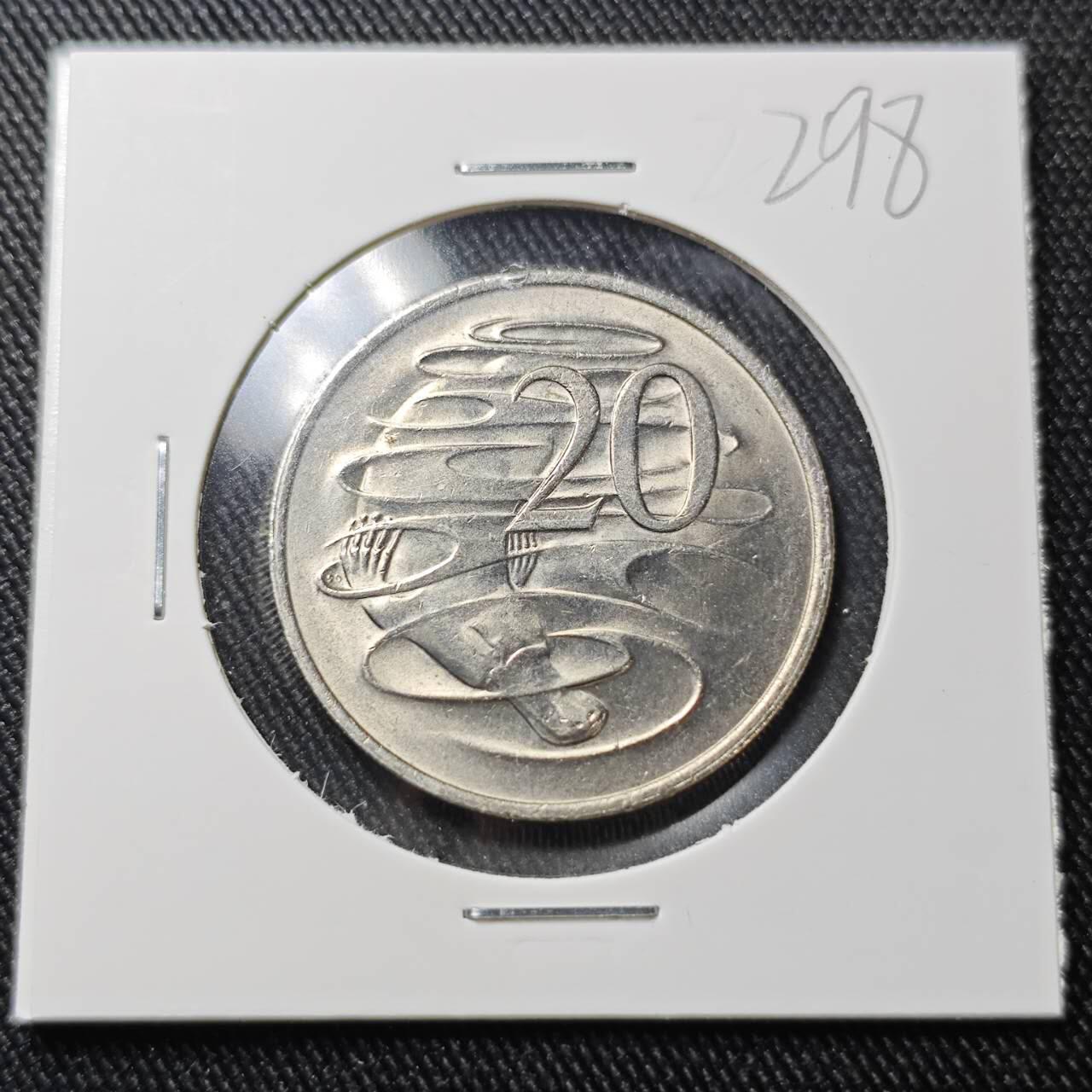 KK钱币收藏小铺 （套币 好品/批量散币 银币）专场  2月预留时间 周末发货  1982澳大利亚20分