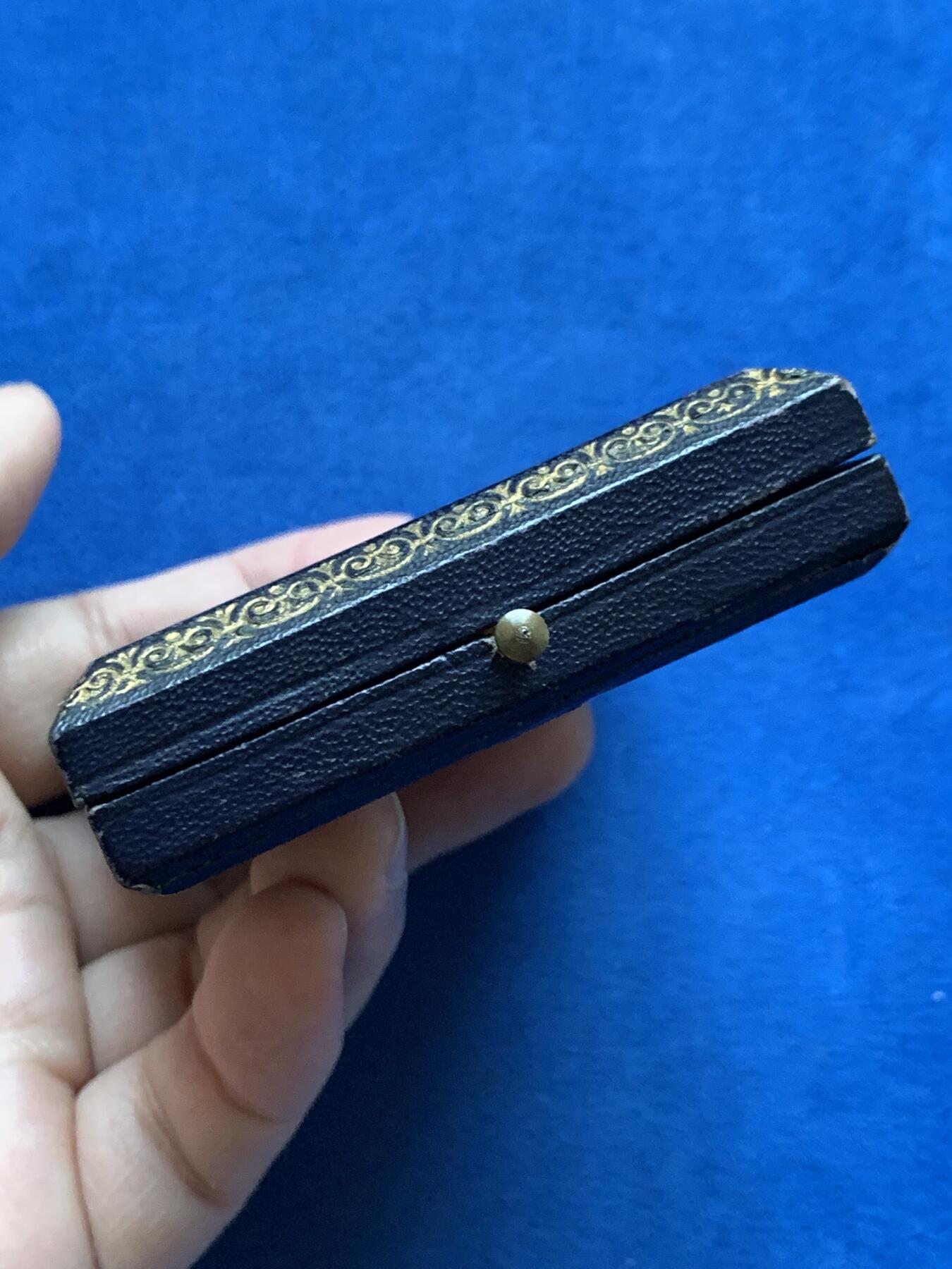 《竞宝斋》第442场 周日，周一，2场连拍 （全场包邮） 法国钢铁大师委员会纪念铜章 带原盒 34.1克 31.7*40.5mm