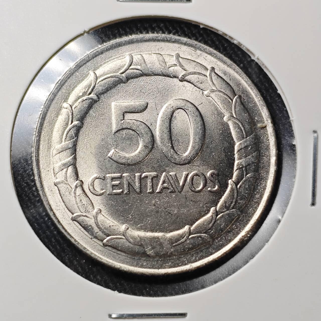 KK钱币收藏小铺 （套币 好品/批量散币 银币）专场  2月预留时间 周末发货  1968哥伦比亚50分 好品