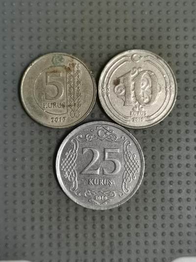2025年第122场各国散币拍卖（总第122场） - 土耳其3枚