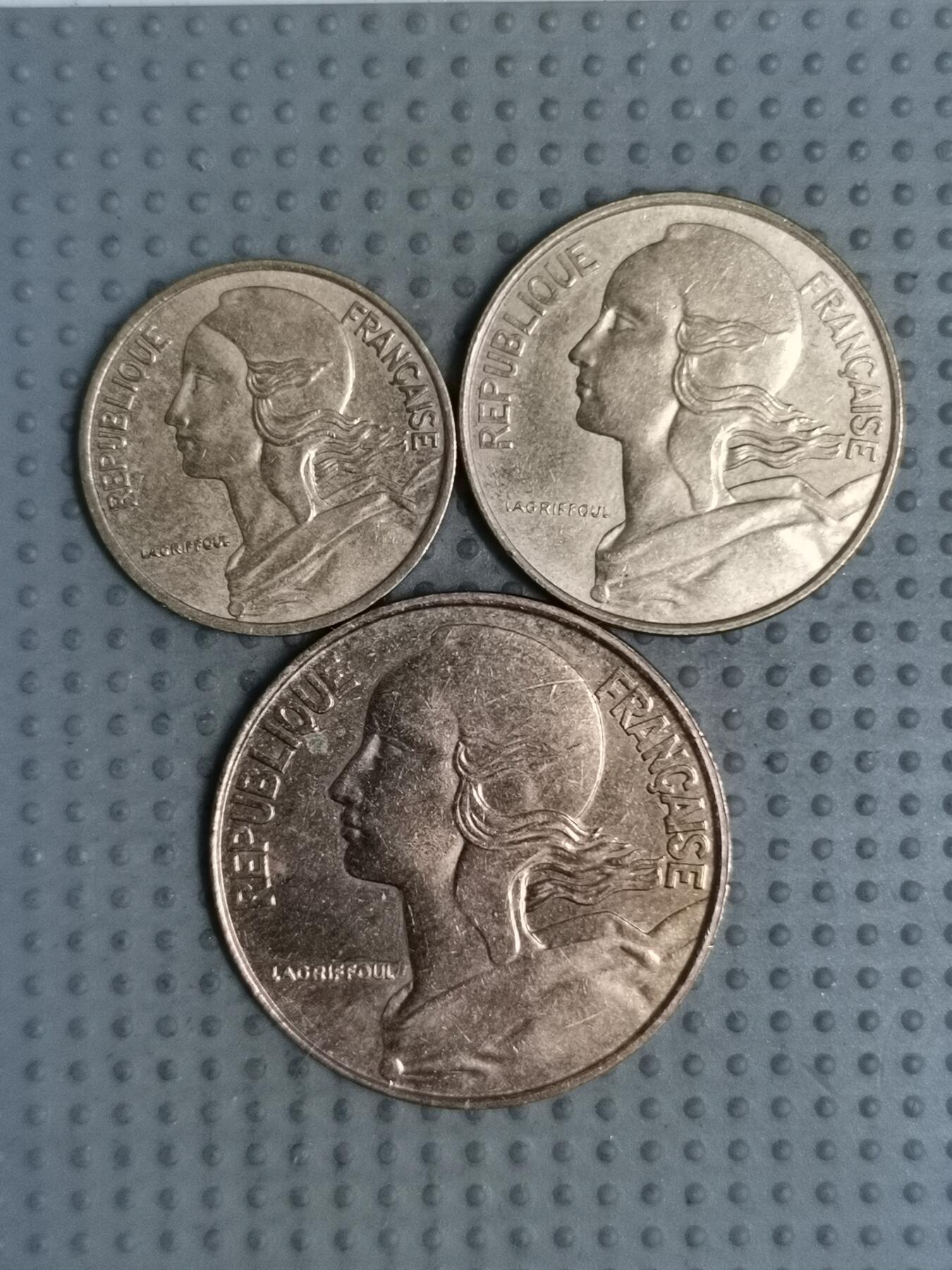 2025年第123场各国散币拍卖（总第123场） 法国生丁3枚