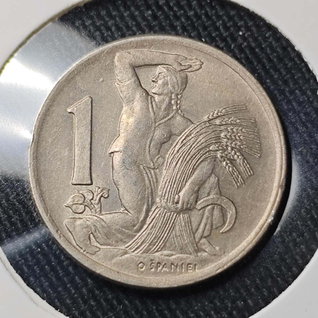 KK钱币收藏小铺 （套币 好品/批量散币 银币）专场  2月预留时间 周末发货  1946捷克1克朗