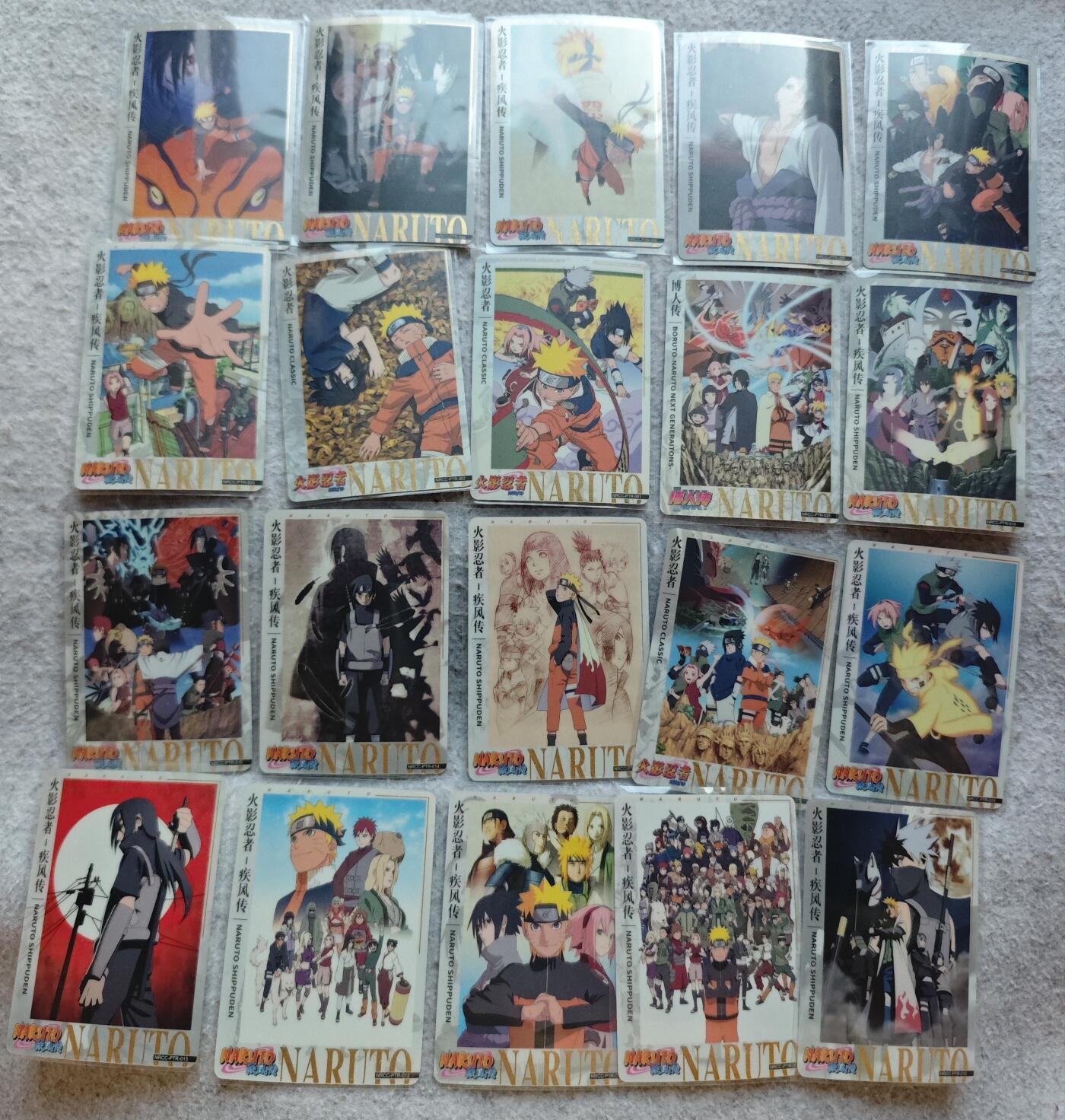 【随心含颖卡拍51期】卡游/集卡社/卡卡沃 抽卡机专场拍卖【无佣金】 卡游 火影忍者 20张