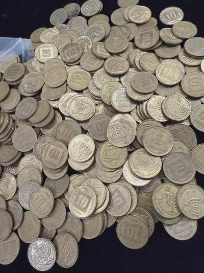 具時代的洗禮以色列10元一大包硬幣~!!!!!!! - 具時代的洗禮以色列10元一大包硬幣~!!!!!!!
