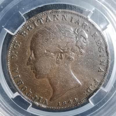 沼泽如烟--第913场 - 泽西岛1844年26分之一先令